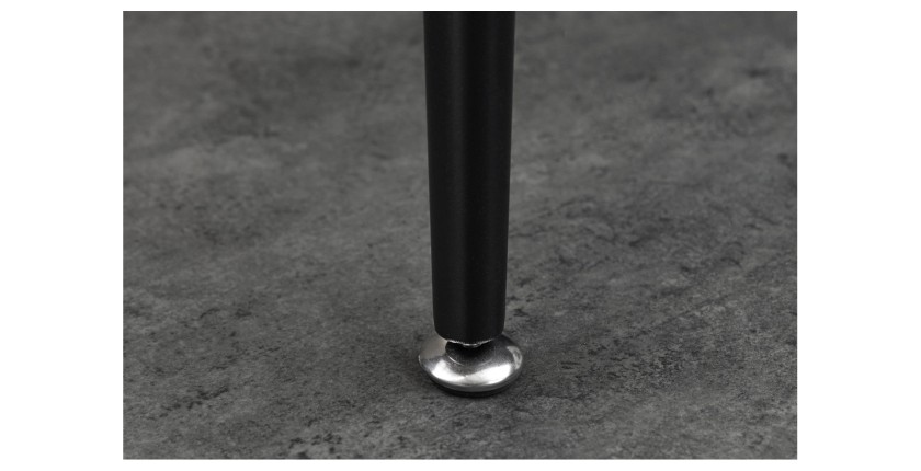 Zoom sur l'un des pieds de la table extensible CALDERO 120-160cm en chêne sauvage