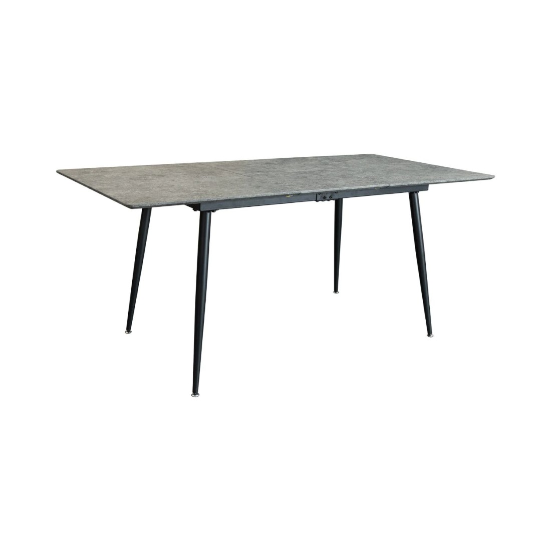 Table extensible 120-160cm CALDERO aspect pierre