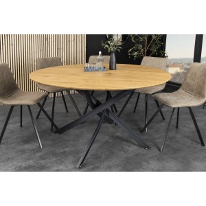 Table ronde COURBAX 120cm mise en situation