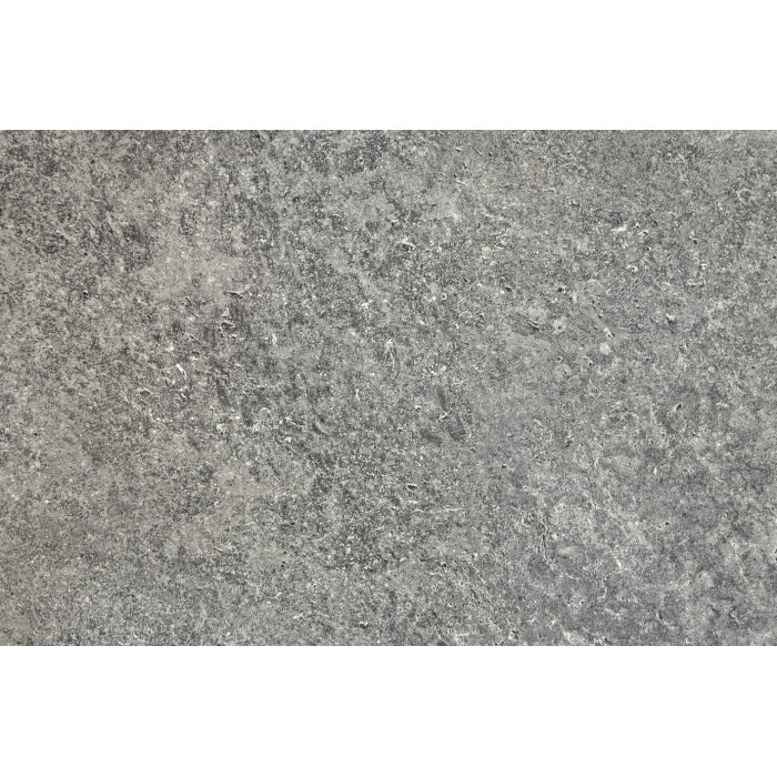 Mesa de comedor COURBAX redonda 120 cm – Mesa contemporánea de aspecto piedra y metal
