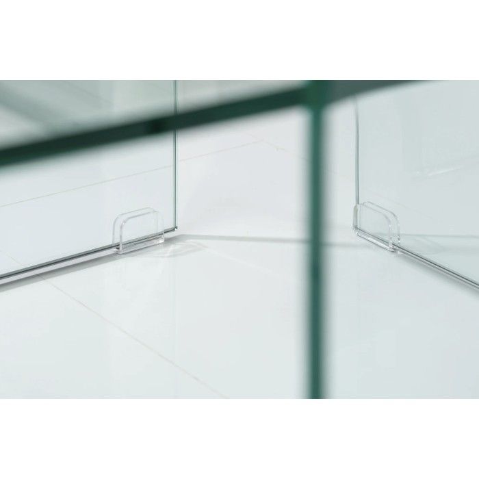 Stapelbare Couchtische HOLOW – Set von 2 Design-Couchtischen aus gehärtetem Glas
