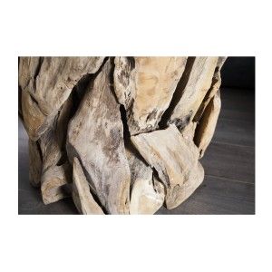 Zoom sur le pied de la table basse ARBOREA avec plateau 70cm