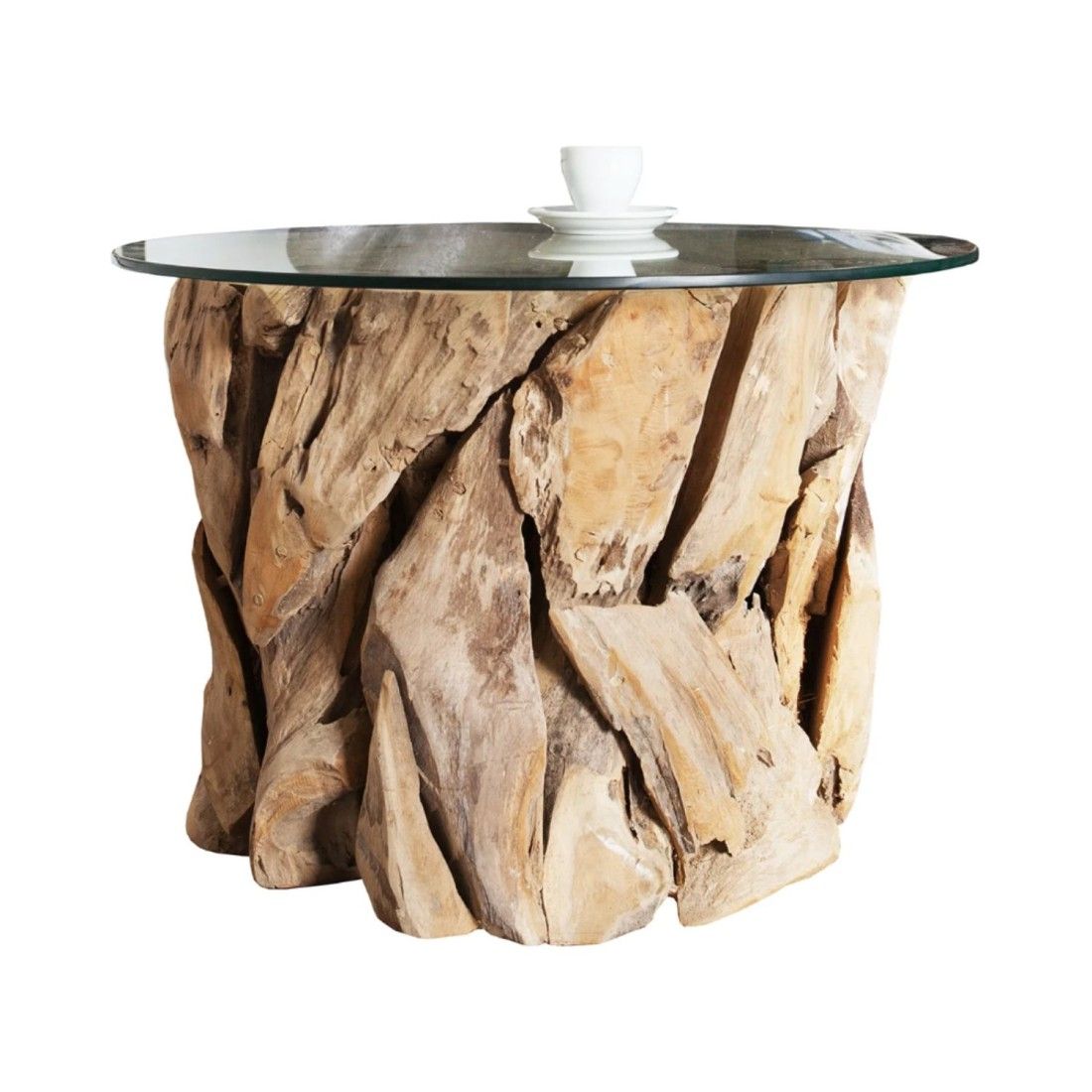 Table basse ARBOREA avec plateau 70cm