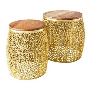 Lot de 2 tables basses...