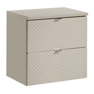 Ensemble meuble sous vasque et plan pour vasque cachemire AOKI