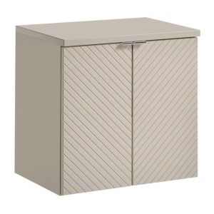 Ensemble meuble sous vasque à placard et plan pour vasque cachemire AOKI