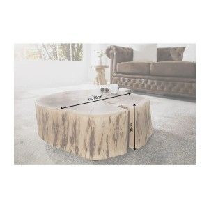 Dimensions de la table basse ronde NOMA 60cm