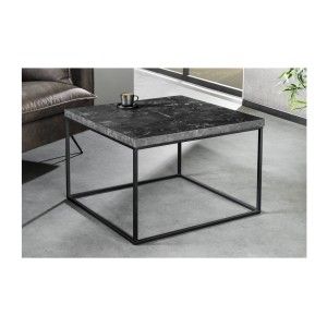 Table basse ABITTA anthracite vu de côté