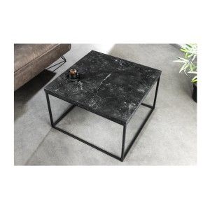 Table basse ABITTA anthracite vu de haut