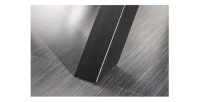 Zoom sur l'un des pieds de la table de salle à manger RAFTA 220cm sans plateau en verre