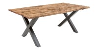 Table RAFTA 180cm sans plateau en verre