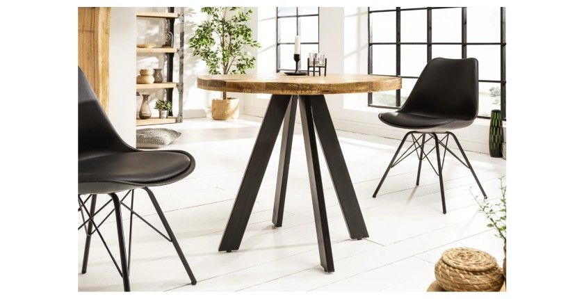 Table LODEN ronde 80cm vue de face