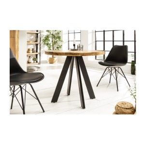 Table LODEN ronde 80cm vue de face