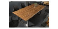 Table ARKAYA 160cm avec pieds en U mise en situation