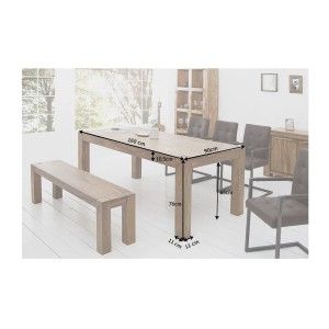 Dimensions de la table ORBO 160cm