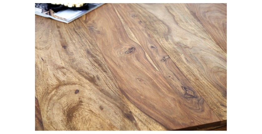 Zoom sur le plateau de la table ORBO 160cm