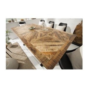 Table ZAREL rectangulaire 160cm vue de haut