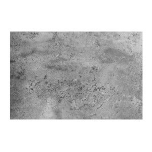 Zoom sur la texture du plateau de la table MERAX rectangulaire 160cm grise