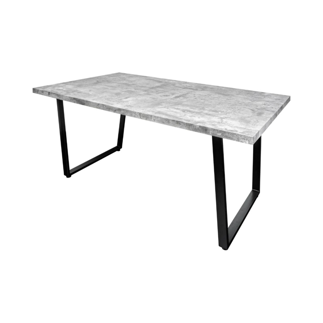 Table MERAX rectangulaire 160cm grise