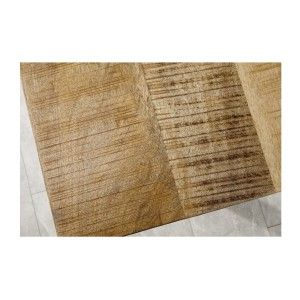 Zoom sur le plateau de la table LODEN rectangulaire 200cm et pieds en U