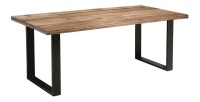 Table LODEN rectangulaire 200cm et pieds en U