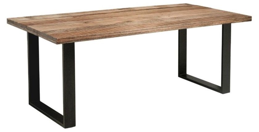 Table LODEN rectangulaire 200cm et pieds en U