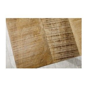 Zoom sur le plateau de la table LODEN rectangulaire 180cm et pieds en U