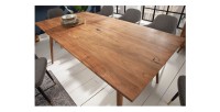 Table SCANI rectangulaire 160cm vue de haut