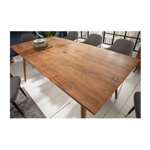 Table SCANI rectangulaire 160cm vue de haut