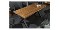 Table ARKAYA rectangulaire 180cm vue de côté