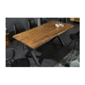 Table ARKAYA rectangulaire 180cm vue de côté