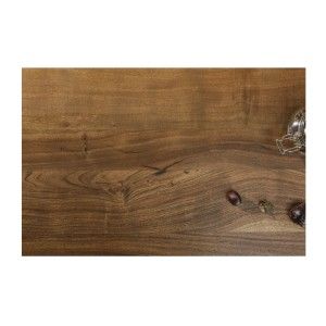 Zoom sur la texture du plateau de la table de salle à manger ORBO 240cm avec pieds en X