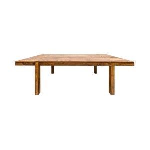 Table de salle à manger TAVINA 160–240 cm – Table extensible en bois massif de Sheesham verni