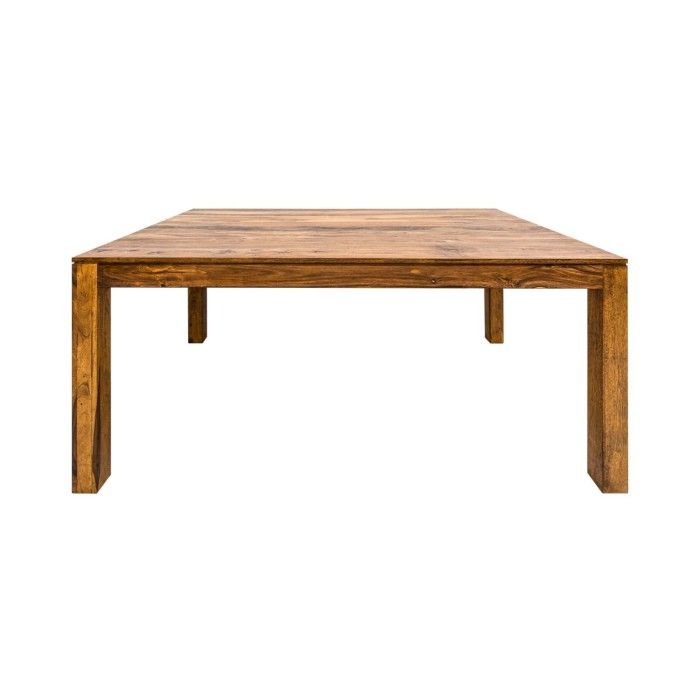 Tavolo da pranzo TAVINA 160–240 cm – Tavolo allungabile in legno massello di Sheesham verniciato