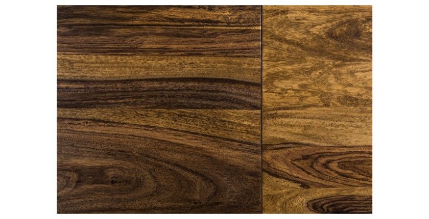 Esszimmertisch TAVINA 160–240 cm – Ausziehbarer Tisch aus lackiertem Sheesham-Massivholz