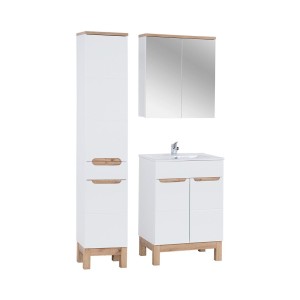 Ensemble ERMANO 80cm avec colonne et miroirs