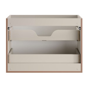 Meuble sous vasque 80cm BRAZZA vu de dos