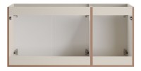 Meuble sous vasque BRAZZA 120cm vu de dos