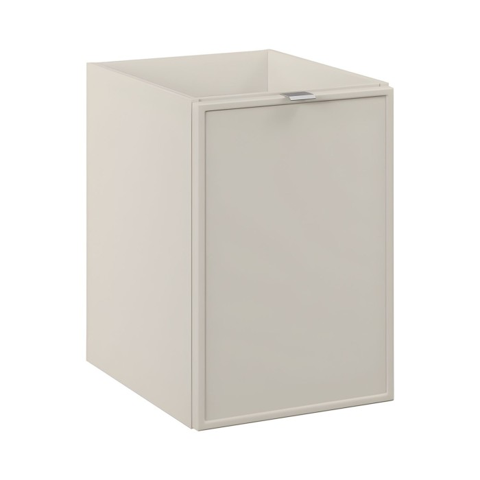 Conjunto BRAZZA: muebles bajo lavabo de 140cm con nichos visibles y cesto para ropa integrado + encimera para lavabo + lavabo so