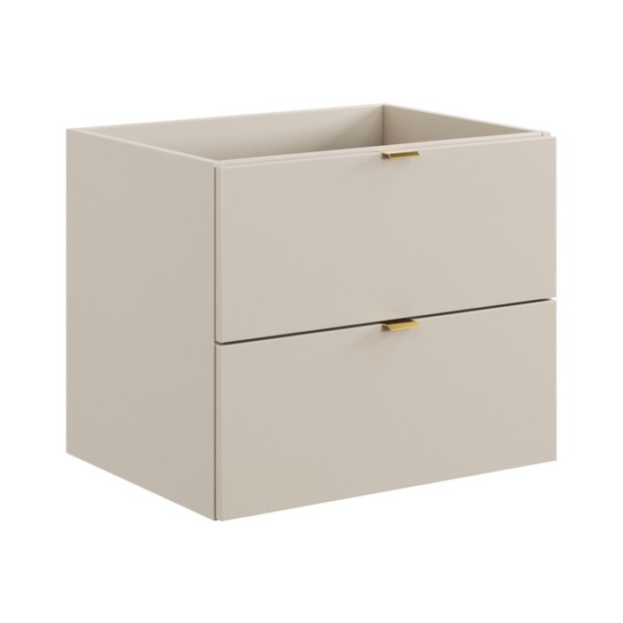 Badezimmer-Set BELLA: Unterschrank 120cm + Doppelwaschbecken rechteckig eingelassen