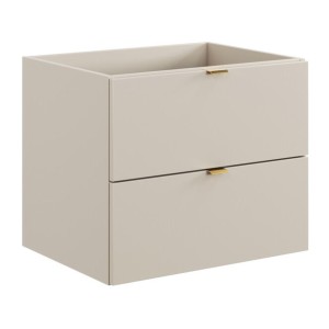 Meuble sous vasque 60cm coloris cachemire collection BELLA