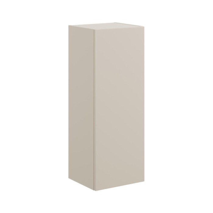 Badezimmer-Set BELLA: Waschtischunterschrank 120 cm + Doppelwaschbecken rechteckig eingelassen + Hochschrank
