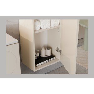 Zoom sur la colonne de salle de bain TORNADO ouverte