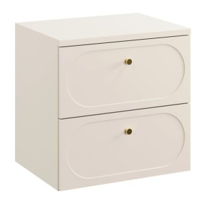 Ensemble TORNADO 60cm : meuble sous vasque et plan pour vasque cachemire