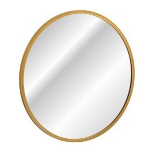 Miroir salle de bain LED rond noir 80x80 cm design