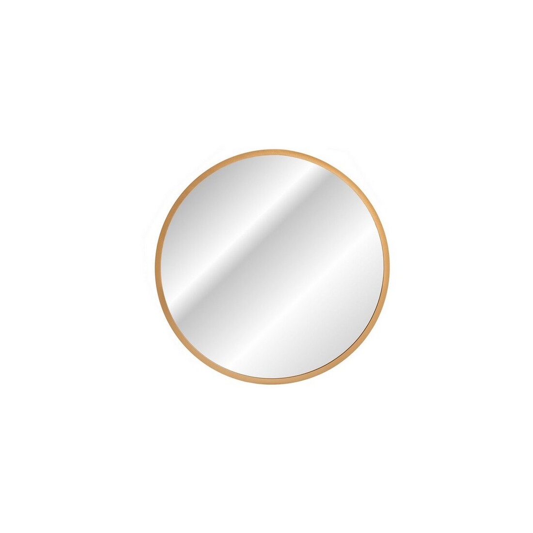 Miroir salle de bain LED rond noir 80x80 cm design