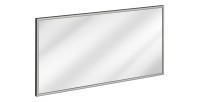 Spiegel Badezimmer rechteckig Graphit 123x68 cm Design