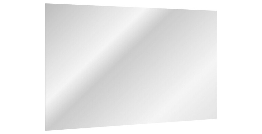 Miroir salle de bain LED rectangulaire 120x80 cm design moderne