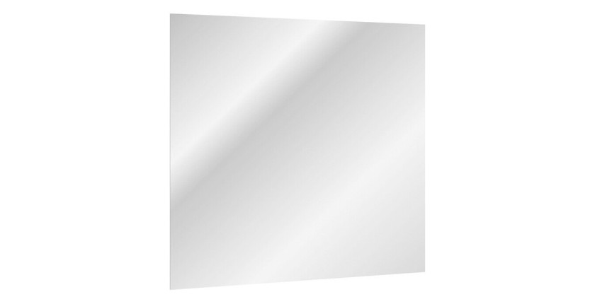 Miroir salle de bain LED carré 80x80 cm design moderne