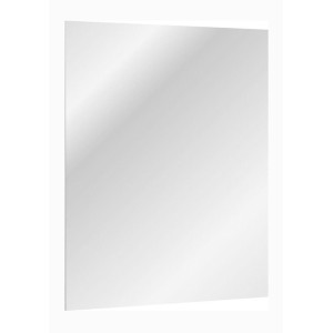 Miroir salle de bain LED asymétrique 103x74 cm design moderne